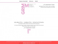 blgrimm.ch Webseite Vorschau