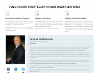 kirchbaumer.com Webseite Vorschau