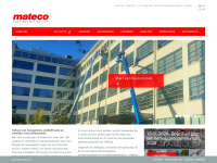 mateco.nl Webseite Vorschau