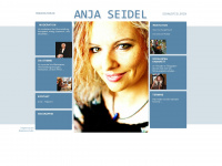 anjaseidel.com Webseite Vorschau