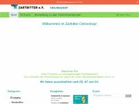 zartbitter-shop.de Webseite Vorschau