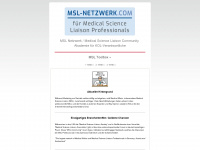 msl-netzwerk.com Webseite Vorschau