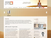 hypnosetherapie.pro Webseite Vorschau