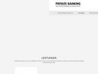 privatebanking-ried.at Webseite Vorschau