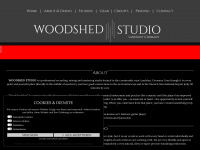 woodshedstudio.de Webseite Vorschau