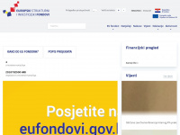 strukturnifondovi.hr Webseite Vorschau
