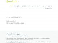ea-fit.at Webseite Vorschau