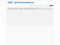 betz-werkstatttechnik.de Webseite Vorschau