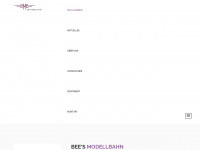 bees-modellbahn.de Webseite Vorschau