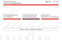 lottelehmann-perleberg.de Webseite Vorschau