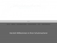 schuhmacherei-ingridneumann.com Webseite Vorschau