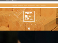 projecta.pt Webseite Vorschau