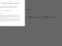 blumenbilder.info Webseite Vorschau