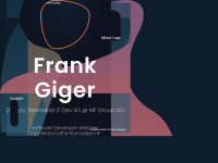 frank-giger.ch Webseite Vorschau