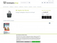 dubbeglas.shop Webseite Vorschau