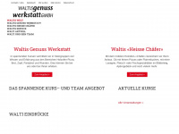 waltis-genuss-werkstatt.ch Webseite Vorschau