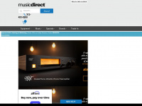 musicdirect.com Webseite Vorschau