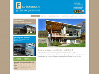 zimmerei-f.at Webseite Vorschau