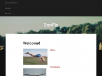 donflo.com Webseite Vorschau