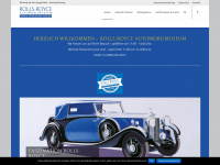 rolls-royce-automobilmuseum.at Webseite Vorschau