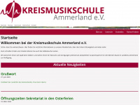 kms-ammerland.de Webseite Vorschau
