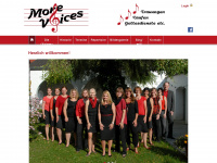 more-voices.de Webseite Vorschau