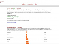 sharetopia.de Webseite Vorschau
