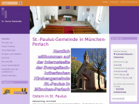 perlach-evangelisch.de Webseite Vorschau