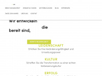 leancom.ch Webseite Vorschau