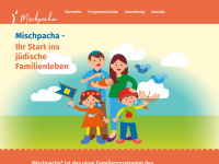 mischpacha.de Webseite Vorschau