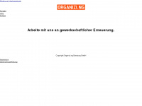 organizi.ng Webseite Vorschau