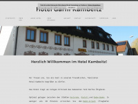 hotel-kambeitz.com Webseite Vorschau