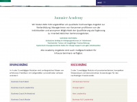 aumaier-academy.com Webseite Vorschau