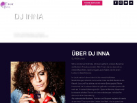 dj-inna-muenchen.de Webseite Vorschau