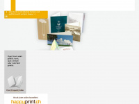 happyprint.ch Webseite Vorschau