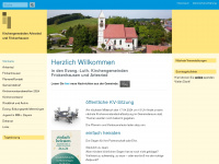 frickenhausen-arlesried-evangelisch.de Webseite Vorschau