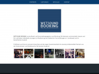 wetsound-booking.jimdo.com Webseite Vorschau