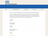 zfps.ch Webseite Vorschau