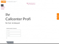 callmaster.ch Webseite Vorschau