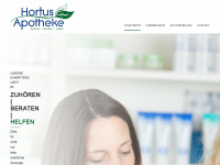 hortus-apotheke-frankfurt.de Webseite Vorschau