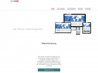 pinusmedia.at Webseite Vorschau