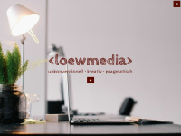 loewmedia.de Webseite Vorschau