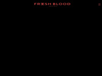 fresh-blood.de Webseite Vorschau