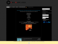 nanomusikloops.com Webseite Vorschau