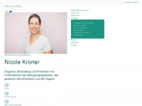 naturheilpraxis-kroner.de Webseite Vorschau