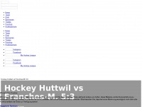 hockeyhuttwil.ch Webseite Vorschau