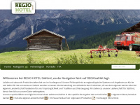 regio-hotel.com Webseite Vorschau