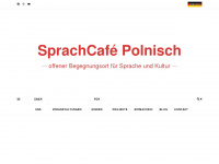 sprachcafe-polnisch.org Webseite Vorschau