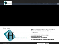 schneidservice-heinemann.de Webseite Vorschau