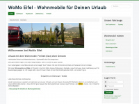 womo-eifel.de Webseite Vorschau